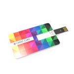 Custom made ultradunne USB Card, gemaakt in Europa kleur wit