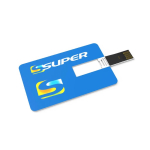 Custom made ultradunne USB Card, gemaakt in Europa kleur wit