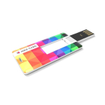 Custom made USB stick in Mini Card formaat, gemaakt in Europa kleur wit
