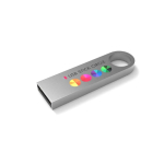 Custom made USB van metaal, klein en verstelbaar, gemaakt in Europa kleur zilver