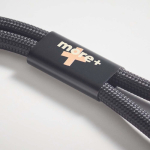 Custom made lanyard voor de mobiel met korte band en Type C oplader kleur zwart vijfde weergave