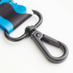 Custom made polsband lanyard voor mobiel met personaliseerbare patch kleur wit vijfde weergave