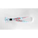 Full colour polsbandje van gerecycled plastic voor sublimatie