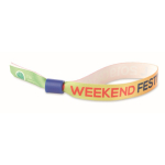 Full colour polsbandje van gerecycled plastic voor sublimatie