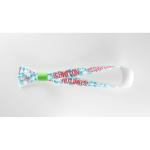 Full colour polsbandje van gerecycled plastic voor sublimatie
