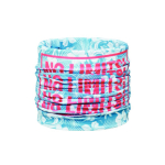 Custom nekwarmer van RPET, multifunctioneel kleur wit