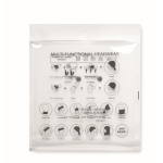 Nekwarmer met UV-bescherming en snelle absorptie kleur wit vijfde weergave