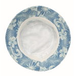 Polyester muts 150 g/m², aan beide kanten personaliseerbaar kleur wit derde weergave