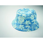 Polyester muts 150 g/m², aan beide kanten personaliseerbaar kleur wit