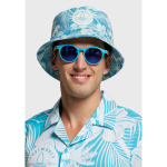Polyester muts 150 g/m², aan beide kanten personaliseerbaar kleur wit