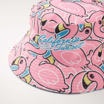 Reversibele polyester muts 150 g/m², personaliseerbaar, diverse maten kleur wit vijfde weergave