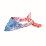 Multifunctionele nekwarmer van polycotton, personaliseerbaar kleur wit