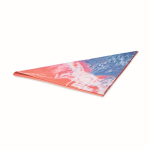 Multifunctionele nekwarmer van polycotton, personaliseerbaar kleur wit vijfde weergave