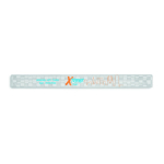Reflecterende neon PVC-armband, om te bedrukken kleur zilver vijfde weergave