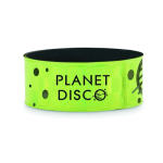Reflecterende neon PVC-armband, om te bedrukken kleur neon groen