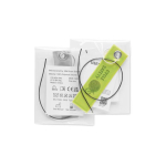 Rechthoekige veiligheidssleutelhanger reflecterend, te bedrukken kleur neon geel