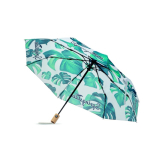 Opvouwbare paraplu Ø95 met hoes, 100% te personaliseren kleur wit