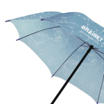 Opvouwbare paraplu Ø95 met hoes, 100% te personaliseren kleur wit vijfde weergave