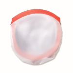 Opvouwbare frisbee met gekleurde rand, 100% te personaliseren kleur granaat vijfde weergave