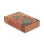 Set van 54 op maat gemaakte speelkaarten van kraftpapier kleur wit