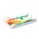 Set van 50 witte plakbriefjes, op maat gemaakt in de EU kleur wit