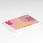 Zelfklevende notitieblokjes van gerecycled papier, softcover, EU-made kleur wit