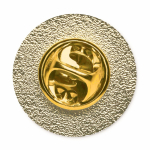 Op maat gemaakte ronde metalen pin om in kleur te personaliseren kleur nude derde weergave