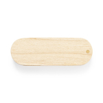 Houten USB-stick in draaibaar formaat met beschermhoes kleur hout vijfde weergave