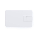 Dubbele USB-kaart, USB/type C, ultradun en inklapbaar kleur wit derde weergave