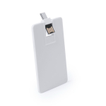 Dubbele USB-kaart, USB/type C, ultradun en inklapbaar kleur wit vierde weergave