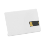 Volledig personaliseerbare USB-kaart kleur wit