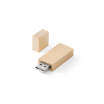 Draaibare USB van bamboe of esdoornhout kleur hout