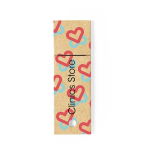 Rechthoekige USB-stick van gerecycled karton met dop kleur naturel