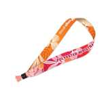 Polsbandje van polyester stof voor full colour sublimatie kleur wit