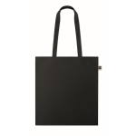 Fairtrade katoenen tas met lange hengsels in diverse kleuren 180g/m2