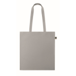 Fairtrade katoenen tas met lange hengsels in diverse kleuren 180g/m2