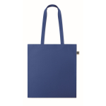 Fairtrade katoenen tas met lange hengsels in diverse kleuren 180g/m2