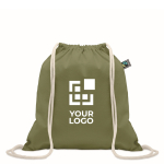  kleur donkergroen weergave met bedrukking