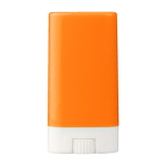 Waterbestendige zonnebrandstick SPF 30 uit kunststof 30 ml kleur oranje eerste weergave