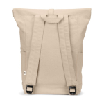 Rolltop-rugzak met bovensluiting en vakken 17L 380 g/m² kleur naturel tweede weergave