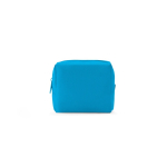 Toilettas van polyester, hoge dichtheid in meerdere kleuren kleur lichtblauw eerste weergave