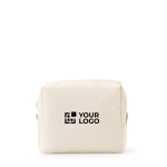 Toilettas van polyester, hoge dichtheid in meerdere kleuren met afdrukgebied