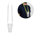 In Europa gemaakte lanyard voor sublimatie met elastische bekerhouder diverse kleuren
