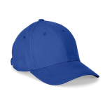 Verstelbare 6-panel cap van geborsteld katoen 260 g/m² kleur koningsblauw eerste weergave