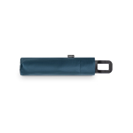 Opvouwbare paraplu met hand mechanisme en karabijnhaak op handvat Ø98 kleur blauw