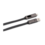 4-in-1-kabel met snelladen 65W 120 cm BrandCharger vijfde weergave