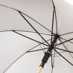 Automatische golfparaplu met rechte bamboe handgreep Ø102 vijfde weergave