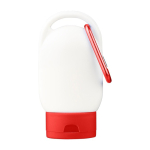Zonnelotion met karabijnhaak en gekleurde dop SPF30 30 ml kleur rood eerste weergave
