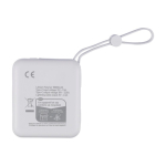 Plastic powerbank met snelladen en LED-display 10.000 mAh achtste weergave