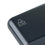 Powerbank van gerecycled kunststof met snelladen 10.000 mAh zesde weergave